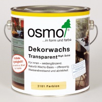 Osmo Deckorwachs Transparent - масло с твердым воском для внутренних работ (0,75 л).