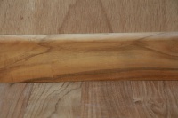 Плинтус массивный деревянный Komofloor Тик, 1800-2400х70х15 мм