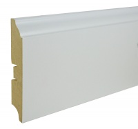 Плинтус МДФ Smartprofile Paint 100B белый под покраску