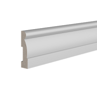 Плинтус ЛДФ UltraWood Base 020, 60х15х2440 мм