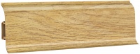 Пластиковый плинтус Decoplast 6008 дуб рустикальный.