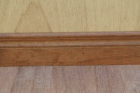 Плинтус массивный деревянный Komofloor Мербау, (евро) 1800-3050х90х15 мм