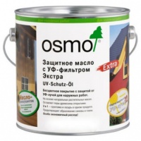 Osmo UV-Schutz-Ol 410 / 420 (Extra)- защитное масло с УФ-фильтром (0,75 л).