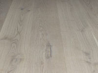 Паркетная доска Baltic Wood Дуб Classic cream & cream, браш., матовый лак, 1-о полосная